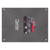 Nappe Camion monstre rouge (Devant (Horizontal))