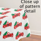 Nappe Camion rouge et arbre