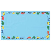 Nappe Camions fête d'anniversaire (Devant (Horizontal))