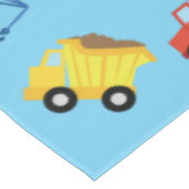 Nappe Camions fête d'anniversaire (Angle)
