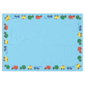 Nappe Camions fête d'anniversaire (Devant (Horizontal))