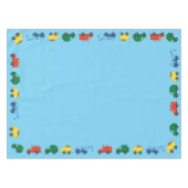 Nappe Camions Voitures Cute 1er Anniversaire Thème de fê (Devant (Horizontal))