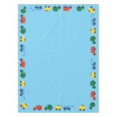 Nappe Camions Voitures Cute 1er Anniversaire Thème de fê (Devant)