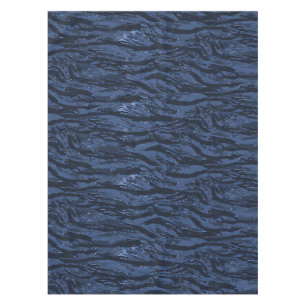 Nappe Camo à rayures bleues