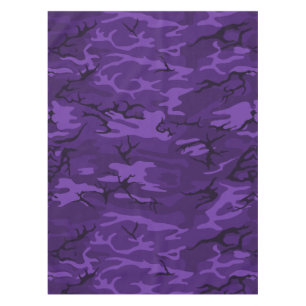 Nappe Camo noir violet