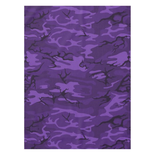 Nappe Camo noir violet (Devant)
