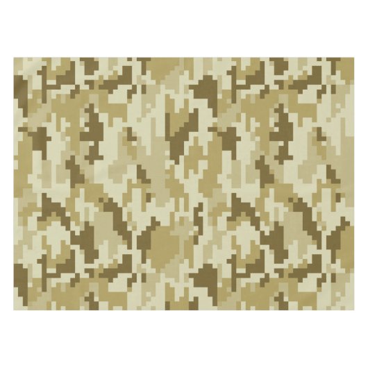 Nappe Camouflage 8 bits pour désert numérique / Camo (Devant (Horizontal))