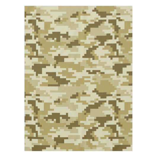 Nappe Camouflage 8 bits pour désert numérique / Camo (Devant)
