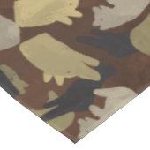 Nappe Camouflage animal Silhouette Brown (Angle)