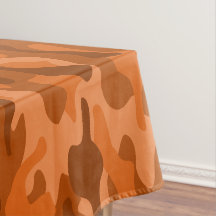 Camouflage Monocolore Orange Espagnol