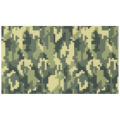 Nappe Camouflage numérique en bois à 8 bits / Camo (Devant (Horizontal))