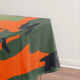 Nappe Camouflage orange et vert, Militaire, Armée