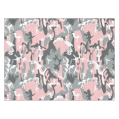 Nappe Camouflage rose et gris, Militaire, Armée (Devant (Horizontal))
