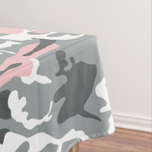 Nappe Camouflage rose et gris, Militaire, Armée