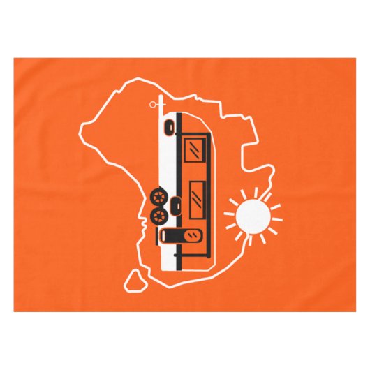 Nappe Camping Caravan australien (Devant (Horizontal))