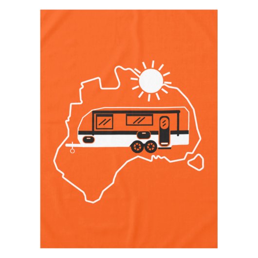Nappe Camping Caravan australien (Devant)