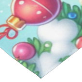 Nappe Canard de Noël coloré mignon (Angle)