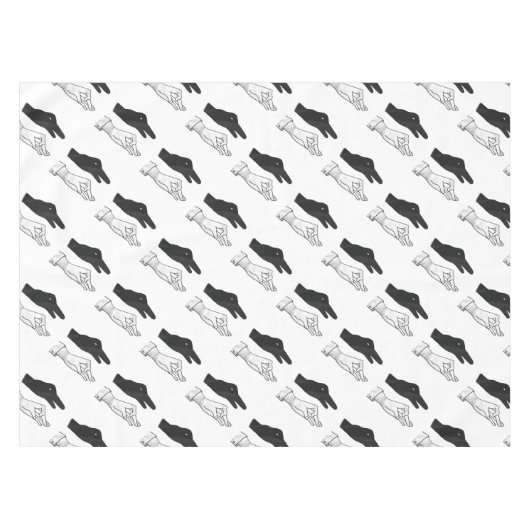 Nappe Canard Silhouette main (Devant (Horizontal))