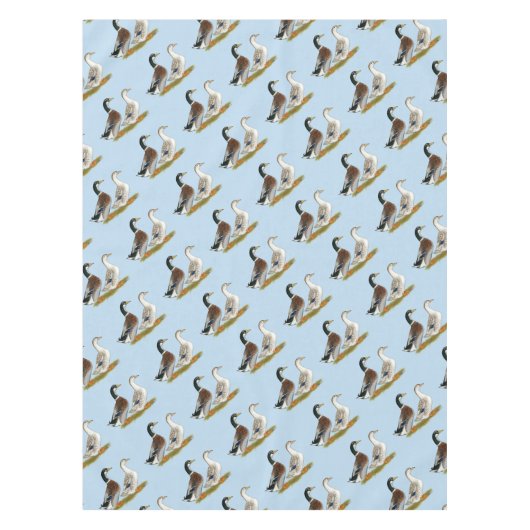 Nappe Canards :  Appleyard argenté (Devant)