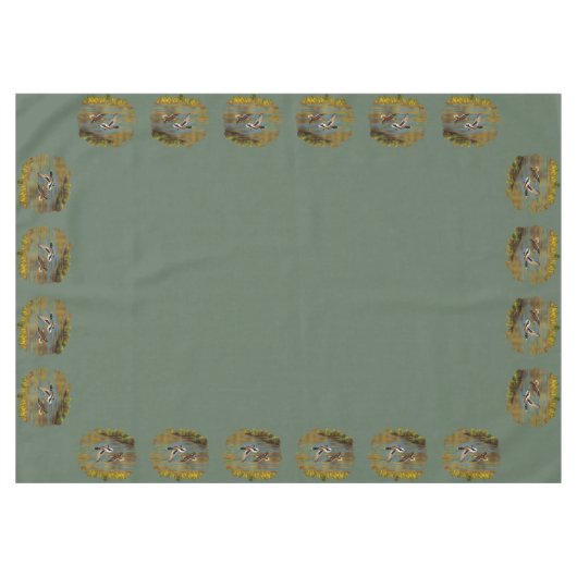 Nappe Canards-Majards Survolant L'Étang (Devant (Horizontal))