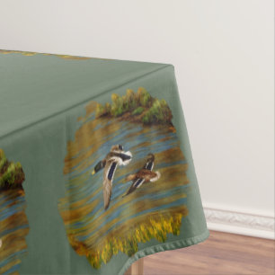 Nappe Canards-Majards Survolant L'Étang