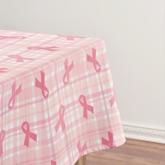 Nappe Cancer du sein Pink Ribbon Plaid Motif (In Situ)