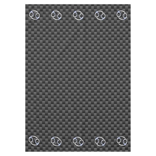 Nappe Cancer Zodiac Connexion au charbon de bois Fibres  (Devant)