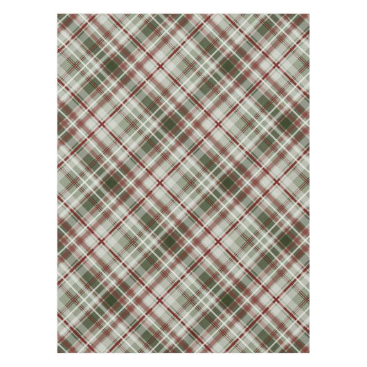 Nappe canneberge et plaid noir de Noël (Devant)