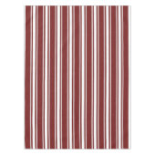 Nappe Canneberge rayée double mouchetée (Devant)