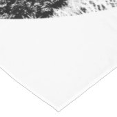 Nappe Cape Lookout Lighthouse noir et blanc (Angle)