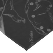 Nappe Capricorne Constellation Hevelius 1690 sur Noir (Angle)