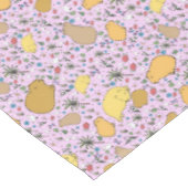 Nappe Capybaras en rose (Angle)