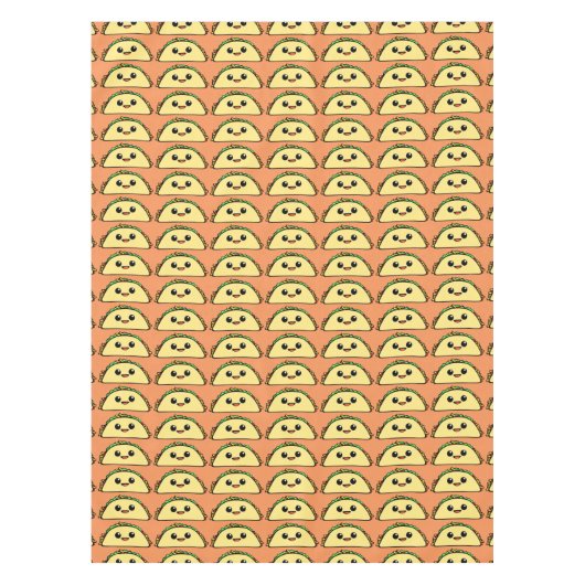 Nappe Caractère mignon de taco (Devant)