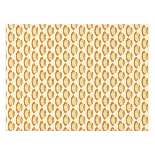 Nappe Caramel Custard Flan Espagnol (Devant (Horizontal))