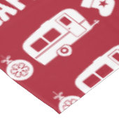 Nappe Caravan Joyeux Camping de Noël (Angle)