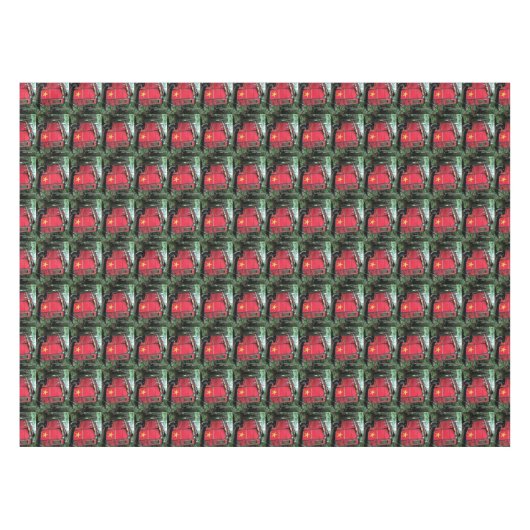 Nappe Caravane minuscule gitane rouge customisée (Devant (Horizontal))