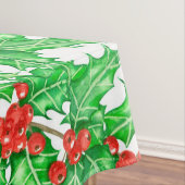 Nappe Cardinal et motif d'aquarelle de baie sainte (In Situ)
