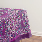 Nappe Cardinal Red Rosace (In Situ)