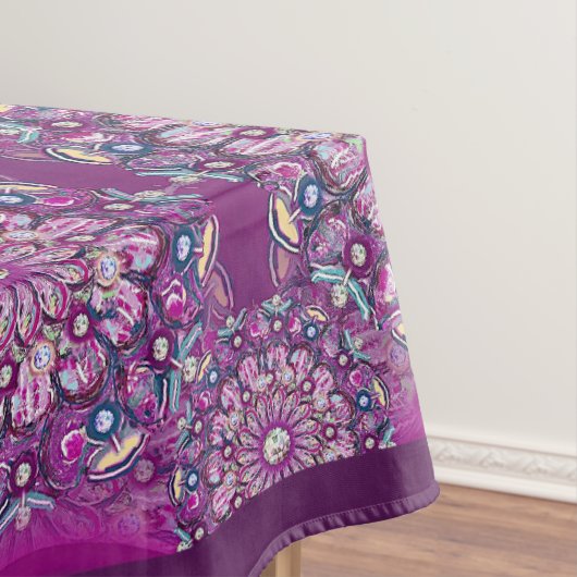 Nappe Cardinal Red Rosace (In Situ)