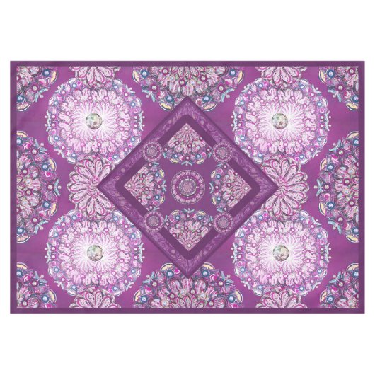 Nappe Cardinal Red Rosace (Devant (Horizontal))