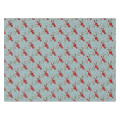 Nappe Cardinal rouge, l'oiseau de Noël (Devant (Horizontal))
