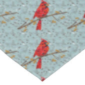 Nappe Cardinal rouge, l'oiseau de Noël (Angle)