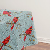 Nappe Cardinal rouge, l'oiseau de Noël (In Situ)