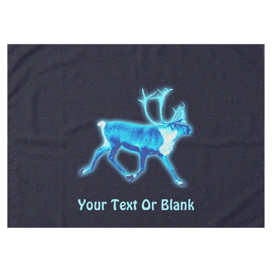 Nappe Caribou bleu (rennes) (Devant (Horizontal))