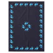 Nappe Caribou bleu (rennes) (Devant)