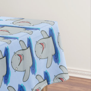 Nappe Caricature adorable de marsouin