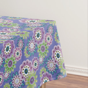 Nappe Caricature amusante Abstraite fleurs fleuris enfan