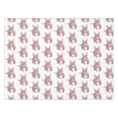 Nappe Caricature amusante de Aardvark (Devant (Horizontal))