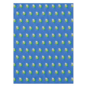 Nappe Caricature amusante de grenouille verte (Devant)