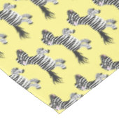 Nappe Caricature amusante de zèbre (Angle)